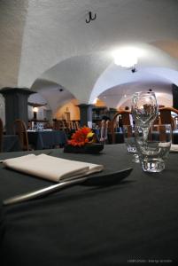 Restaurace v ubytování Les Hirondelles