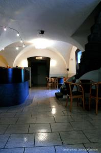 Posezení v ubytování Les Hirondelles