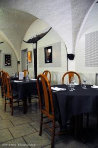 Restaurace v ubytování Les Hirondelles