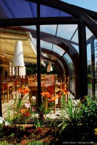 Restaurace v ubytování Les Hirondelles