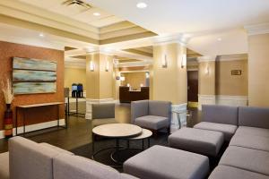 The lobby or reception area at Holiday Inn Express & Suites Alpharetta, an IHG Hotel