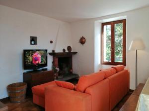 Μια τηλεόραση ή/και κέντρο ψυχαγωγίας στο Casa Bucaneve & Ciclamino