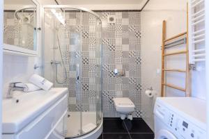 Kúpeľňa v ubytovaní Ambria Apartments Rose + 22 fotografií