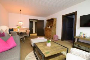 Χώρος καθιστικού στο Haus Leithner - Suiten & Apartments