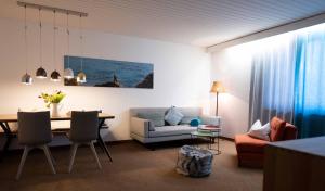 Χώρος καθιστικού στο Haus Leithner - Suiten & Apartments