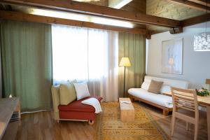 Χώρος καθιστικού στο Haus Leithner - Suiten & Apartments