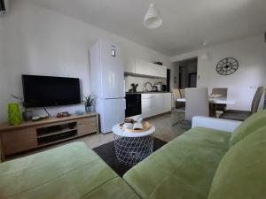 Μια τηλεόραση ή/και κέντρο ψυχαγωγίας στο Apartments Adrijana