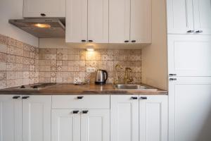 Kuchyň nebo kuchyňský kout v ubytování Scandinavian Apartments
