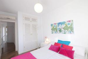 Ein Bett oder Betten in einem Zimmer der Unterkunft Casa Mediterraneo