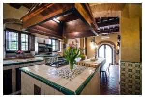 A cozinha ou cozinha compacta de The Countryside Florence