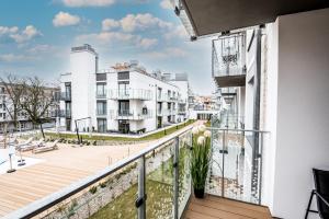 Balkon lub taras w obiekcie Klif Apartamenty Nadmorskie Tarasy