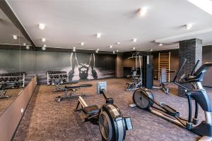 Centrum fitness w obiekcie Klif Apartamenty Nadmorskie Tarasy