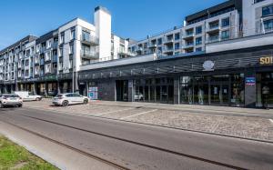 Budynek, w którym mieści się apartament