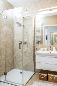 Łazienka w obiekcie Klif Apartamenty Nadmorskie Tarasy