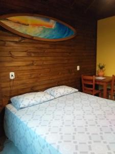 En eller flere senge i et værelse på Long Life Campeche-Pousada