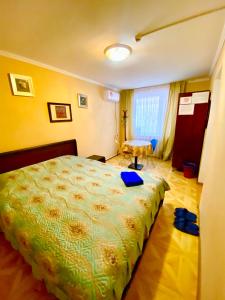 Postel nebo postele na pokoji v ubytování Esentai Hostel