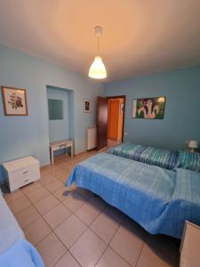 Katil atau katil-katil dalam bilik di La Vedetta Alpina