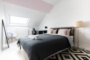 Postel nebo postele na pokoji v ubytování Cocoon - Duplex 3 chambres 140 m2