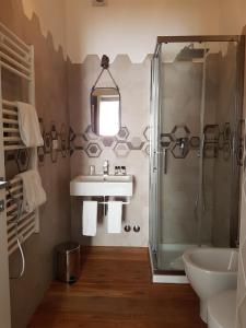 Kúpeľňa v ubytovaní More Cola di Rienzo B&B