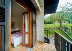 A balcony or terrace at Casa della Zia