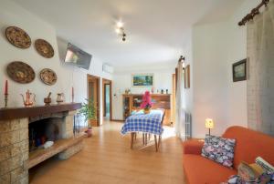 A seating area at Casa della Zia