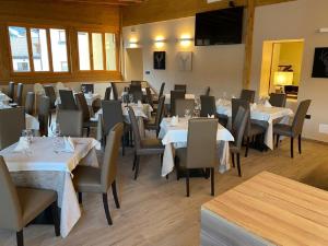 TV a/nebo společenská místnost v ubytování Hotel Trieste