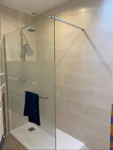 Koupelna v ubytování Spacieux appartement 2/6 pers 110m² proche CNPE