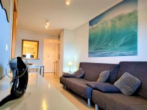 O zonă de relaxare la ACV - Vistamar II-1ª Linea Planta 4 Frontal Al Mar