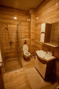 Uma casa de banho em Zlatar Apartman br 16