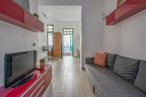 Zona de estar de One bedroom appartement with wifi at Sevilla