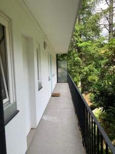 Balkón nebo terasa v ubytování Appartement Belle Vue