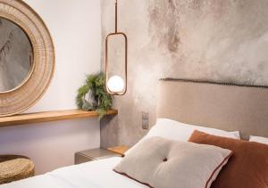 Voodi või voodid majutusasutuse Tree Olive Athens toas