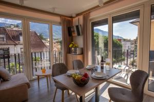 Balkón alebo terasa v ubytovaní Residence Villa Hedy