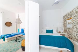 Posteľ alebo postele v izbe v ubytovaní Lasia Boutique Apartment
