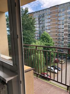 Balkón nebo terasa v ubytování Apartament Sikornik