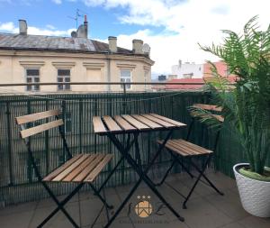 Balkón alebo terasa v ubytovaní Apartament Peowiaków Superior