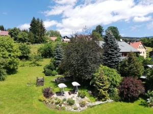 Zahrada ubytování Apartmány Ester