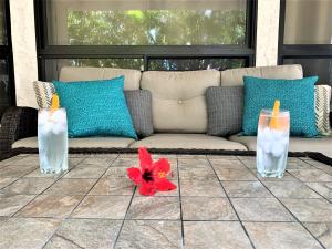 O zonă de relaxare la Coconut at Shores - Waikoloa Beach Resort