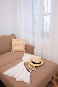 Posezení v ubytování Whitelist Maisonette I and II in Mykonos Town