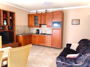 Kuchyňa alebo kuchynka v ubytovaní Balaton Apartman