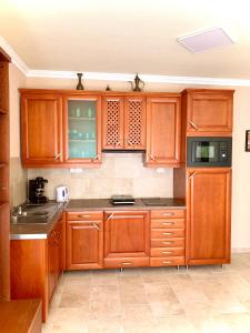 Kuchyňa alebo kuchynka v ubytovaní Balaton Apartman