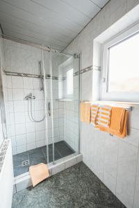 Koupelna v ubytování Ferienhaus Ramsbacher
