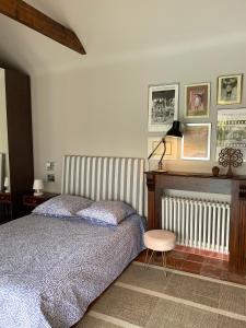 Postel nebo postele na pokoji v ubytování Villa Tourelle