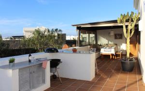 A balcony or terrace at Casa Amelia