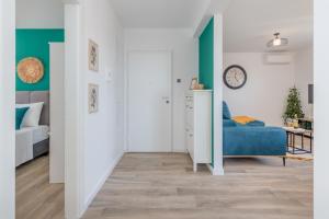 Postel nebo postele na pokoji v ubytování Apartman Bonaca