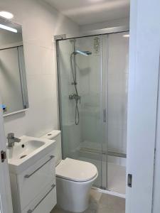 Koupelna v ubytování Arenal Sea View