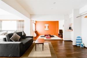 Posezení v ubytování GuestHouse MIYABI