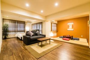 Posezení v ubytování GuestHouse MIYABI
