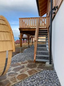 Balcone o terrazza di Almchalet Hüttenzauber