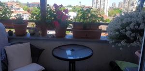 Balkón nebo terasa v ubytování APARTMANI Emerald Dream